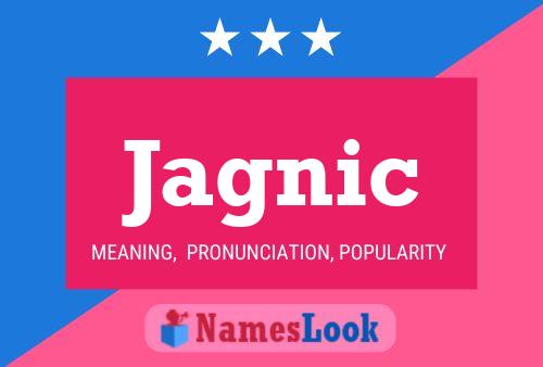 Jagnic Name Poster