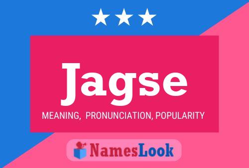 Jagse Name Poster