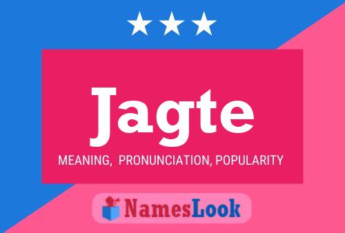 Jagte Name Poster