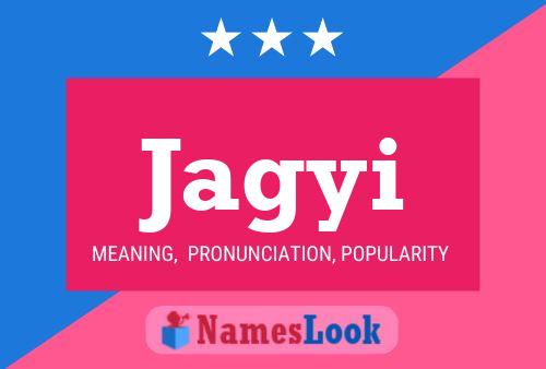 Jagyi Name Poster