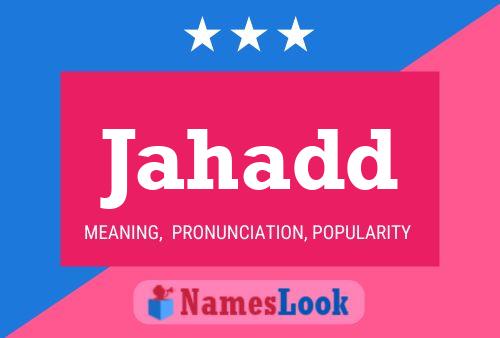 Jahadd Name Poster