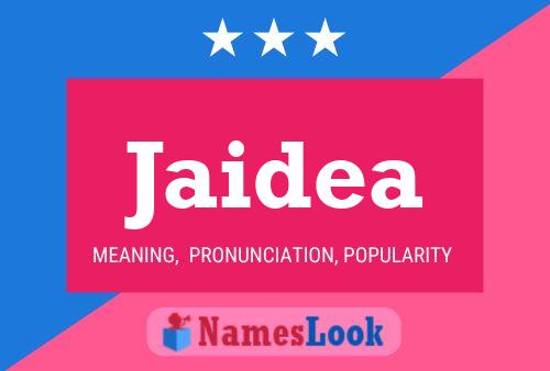 Jaidea Name Poster