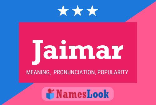 Jaimar Name Poster