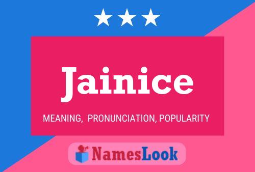 Jainice Name Poster