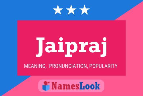 Jaipraj Name Poster