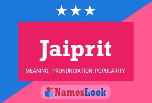 Jaiprit Name Poster