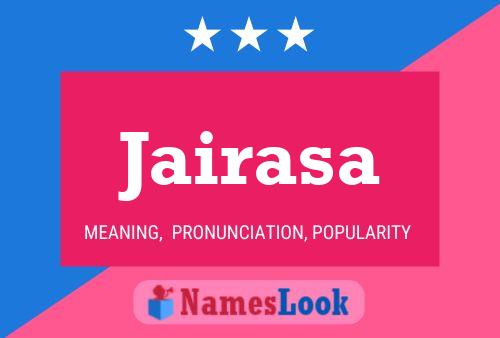 Jairasa Name Poster