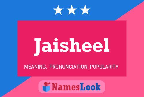 Jaisheel Name Poster