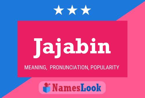 Jajabin Name Poster