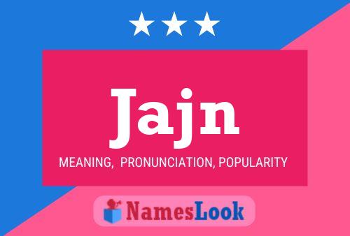 Jajn Name Poster