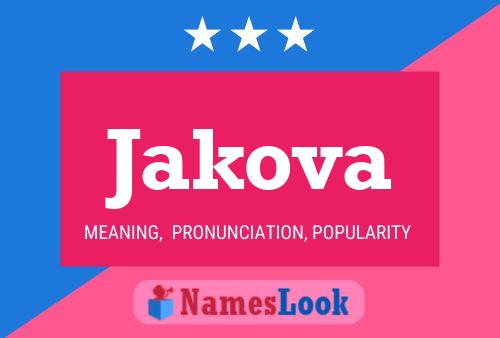 Jakova Name Poster