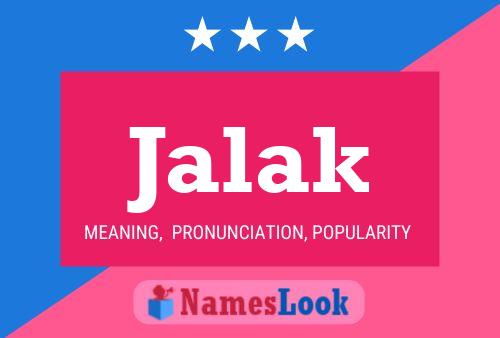 Jalak Name Poster