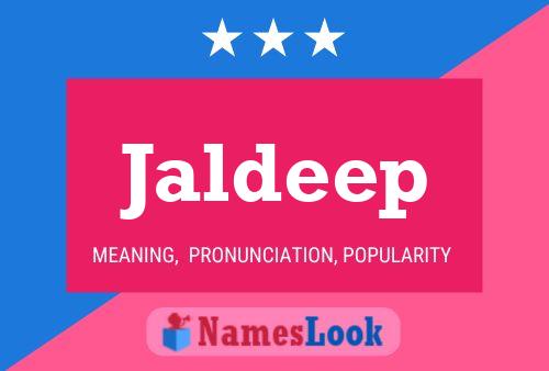 Jaldeep Name Poster