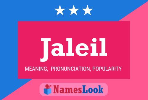 Jaleil Name Poster