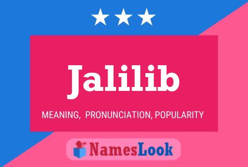 Jalilib Name Poster