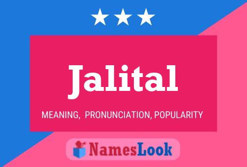 Jalital Name Poster