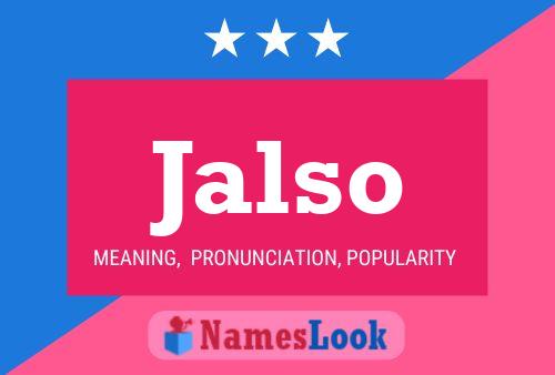 Jalso Name Poster