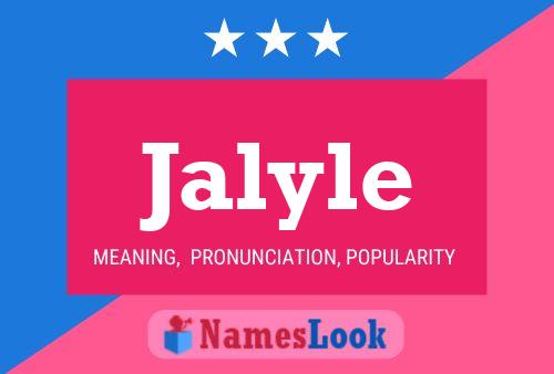 Jalyle Name Poster