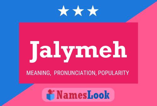 Jalymeh Name Poster