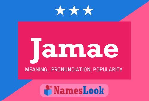 Jamae Name Poster