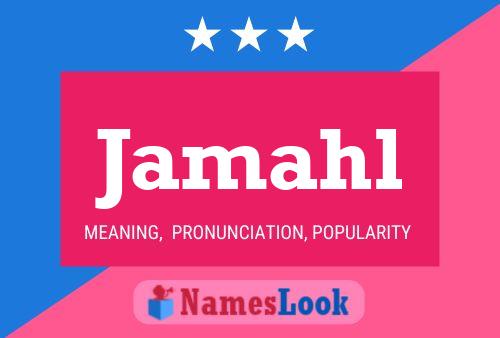 Jamahl Name Poster