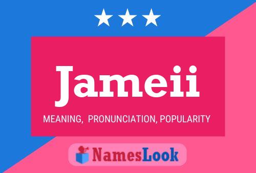 Jameii Name Poster