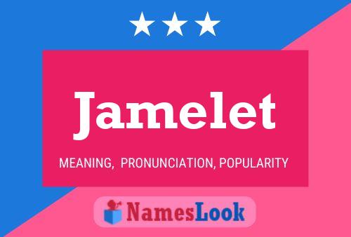 Jamelet Name Poster