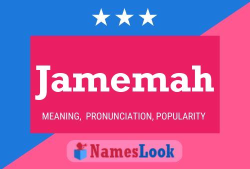 Jamemah Name Poster