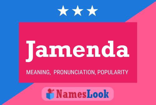 Jamenda Name Poster