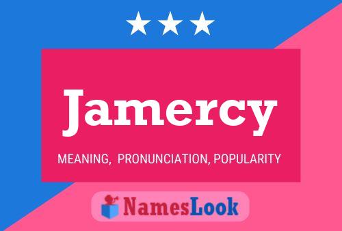 Jamercy Name Poster