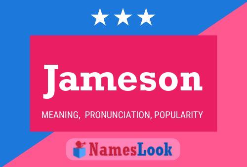 Jameson Name Poster