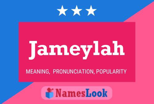 Jameylah Name Poster