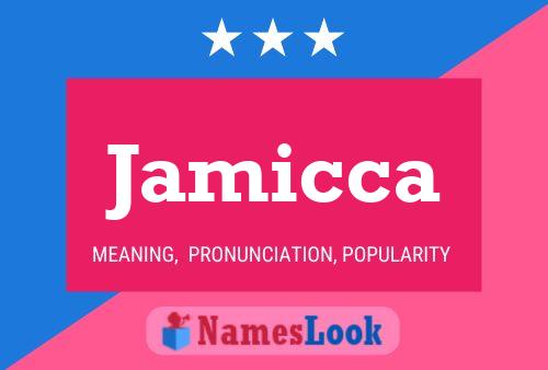 Jamicca Name Poster