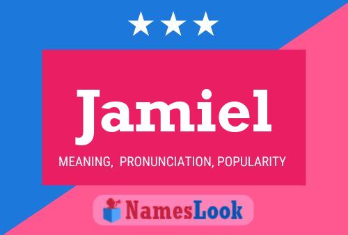 Jamiel Name Poster