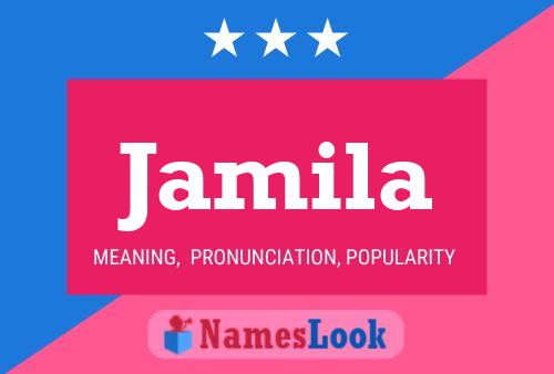 Jamila Name Poster