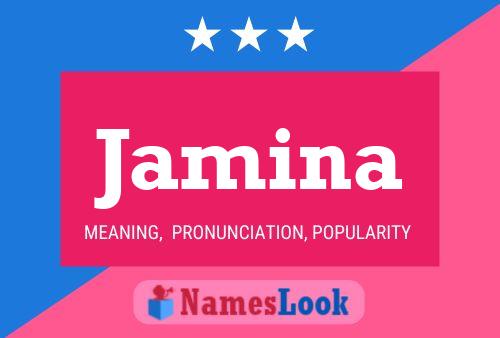 Jamina Name Poster