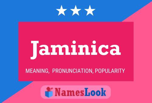 Jaminica Name Poster