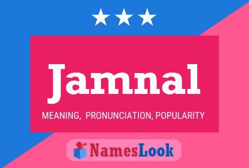 Jamnal Name Poster