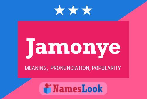 Jamonye Name Poster