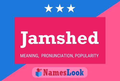 Jamshed Name Poster