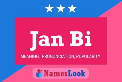 Jan Bi Name Poster