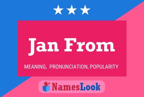 Jan From Name Poster