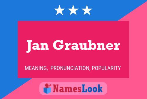 Jan Graubner Name Poster