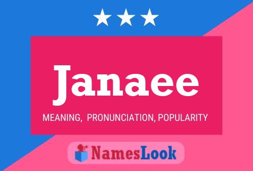 Janaee Name Poster