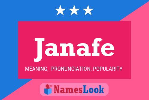 Janafe Name Poster