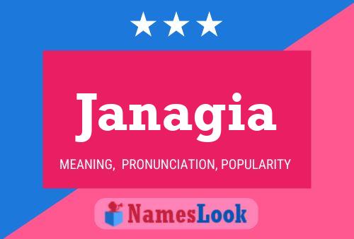 Janagia Name Poster