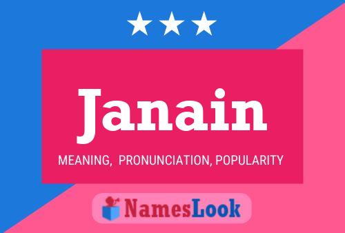 Janain Name Poster