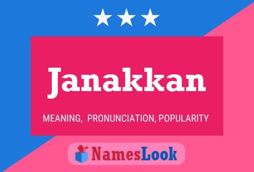 Janakkan Name Poster