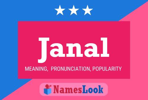 Janal Name Poster