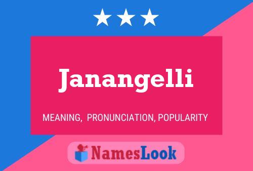 Janangelli Name Poster